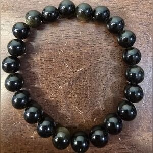 Obsidian Crystal Bracelet